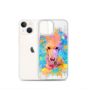 Poodle Rainbow Clear Case for iPhone® - Poodles World