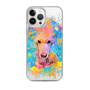 Poodle Rainbow Clear Case for iPhone® - Poodles World