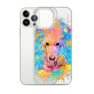 Poodle Rainbow Clear Case for iPhone® - Poodles World