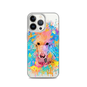 Poodle Rainbow Clear Case for iPhone® - Poodles World