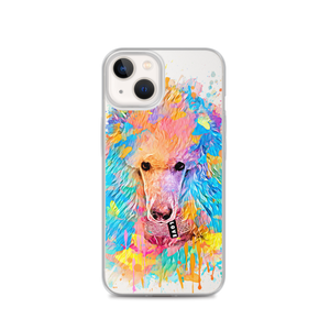 Poodle Rainbow Clear Case for iPhone® - Poodles World