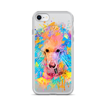 Load image into Gallery viewer, Poodle Rainbow Clear Case for iPhone® - Poodles World
