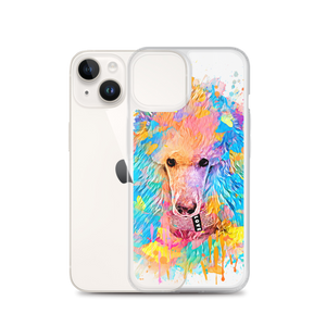 Poodle Rainbow Clear Case for iPhone® - Poodles World