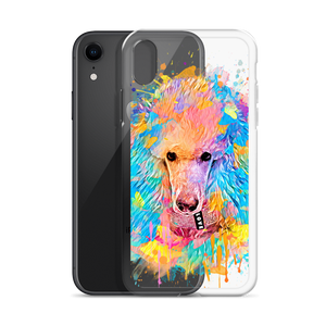 Poodle Rainbow Clear Case for iPhone® - Poodles World