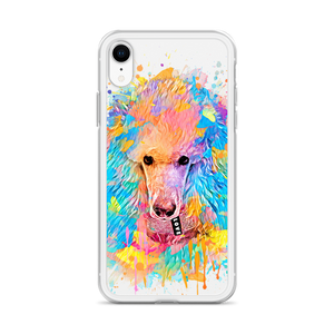 Poodle Rainbow Clear Case for iPhone® - Poodles World