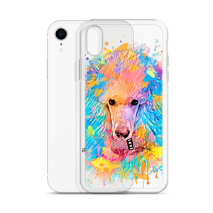 Poodle Rainbow Clear Case for iPhone® - Poodles World