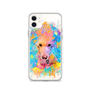 Poodle Rainbow Clear Case for iPhone® - Poodles World