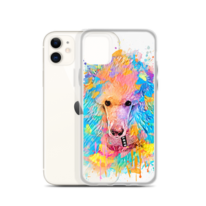 Poodle Rainbow Clear Case for iPhone® - Poodles World