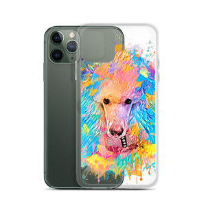 Poodle Rainbow Clear Case for iPhone® - Poodles World