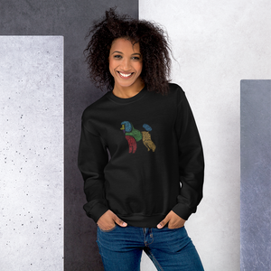 Poodle Unisex Typography Sweatshirt - Poodles World