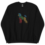 Load image into Gallery viewer, Poodle Unisex Typography Sweatshirt - Poodles World
