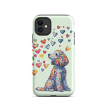 Load image into Gallery viewer, Poodle Valentine iPhone® Case
