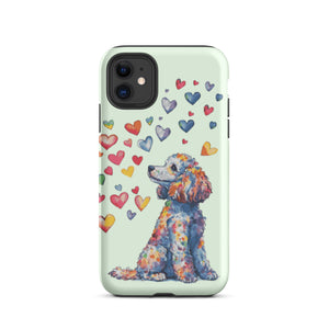 Poodle Valentine iPhone® Case