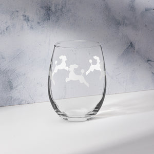 Poodle Wine Glasses