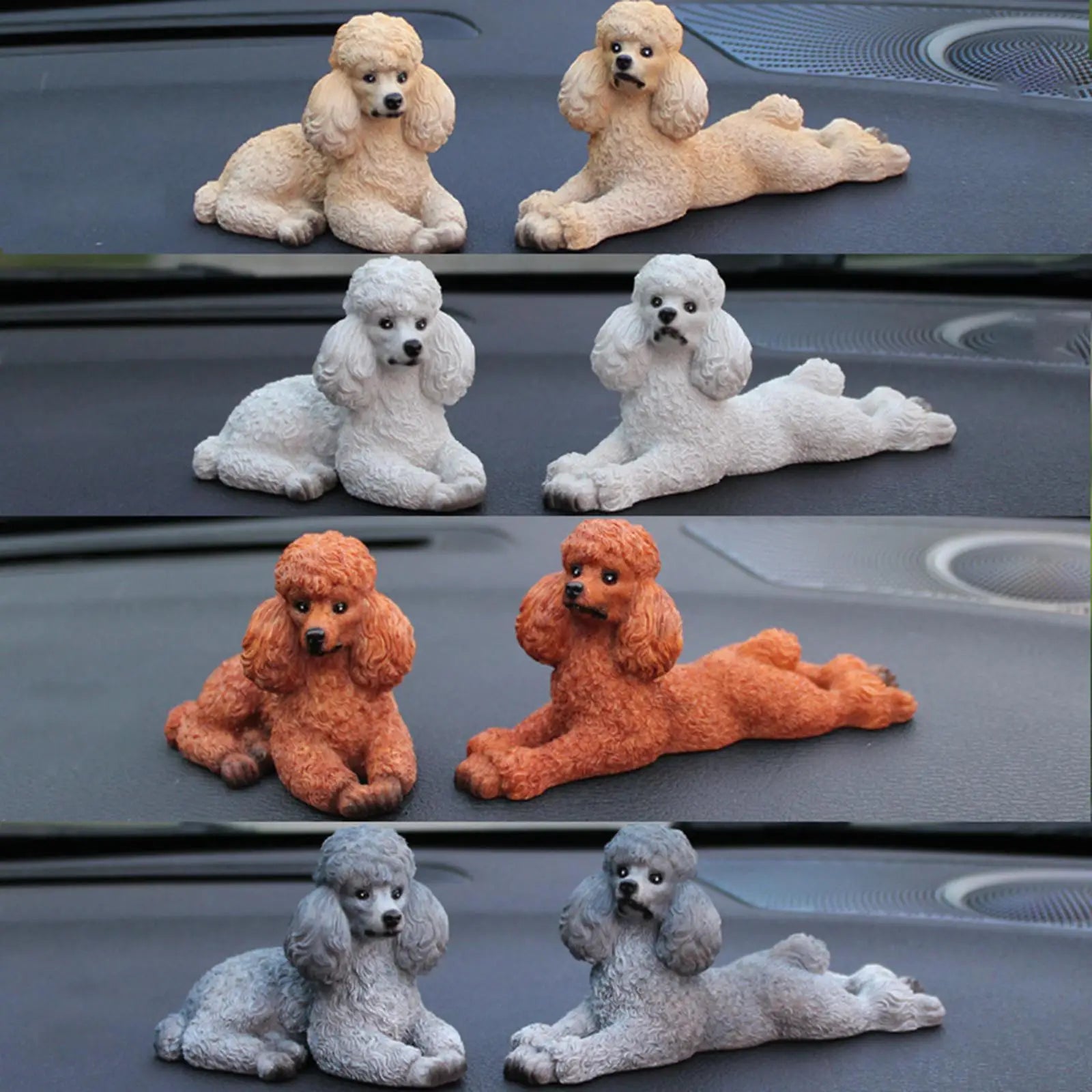 Poodle Christmas Ornaments