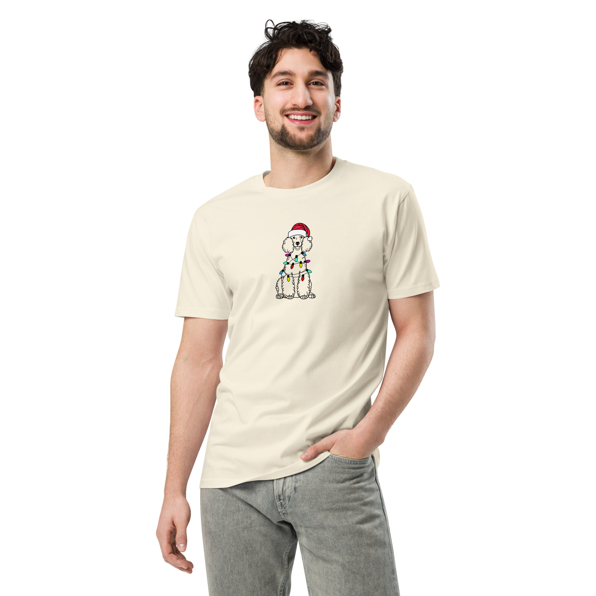 Santa Poodle T-shirt