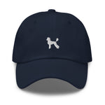 Load image into Gallery viewer, Poodle Hat Navy
