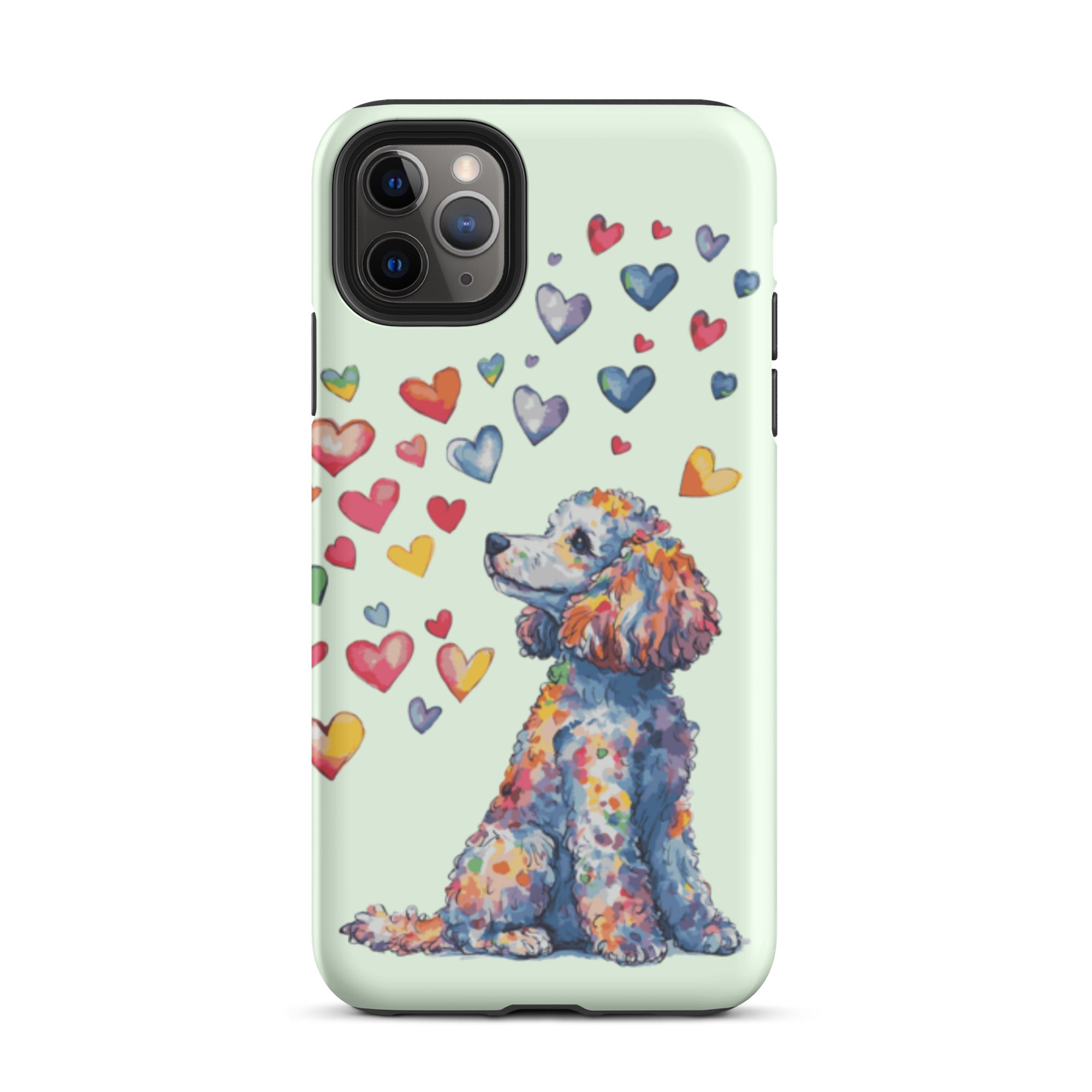 Poodle phone case