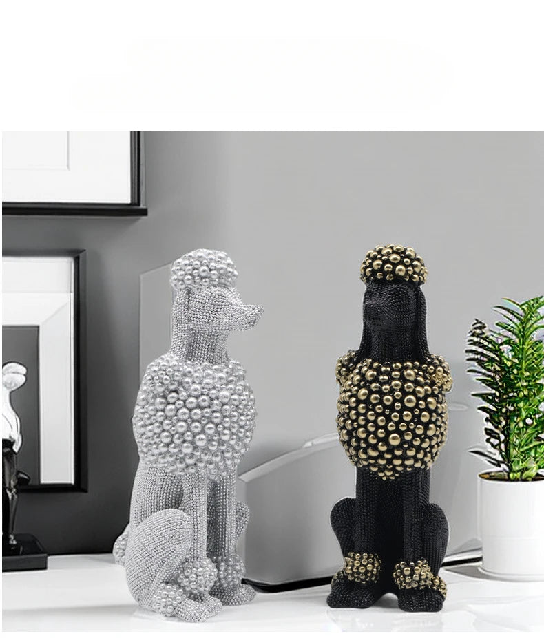 Poodle Statues