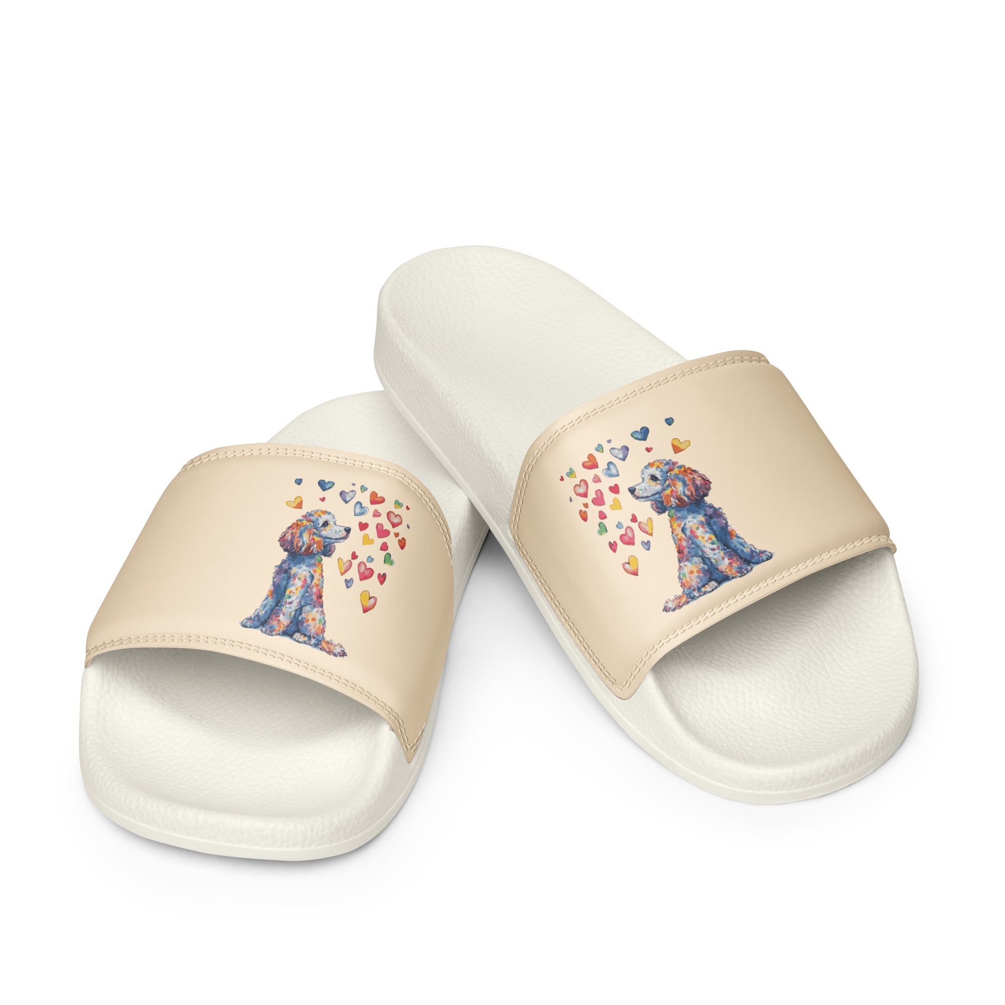 Poodle womens slides