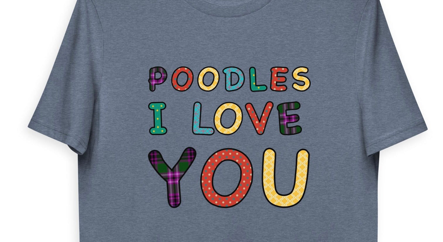 Poodles I Love You Tee - Poodles World