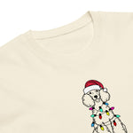 Load image into Gallery viewer, Santa Poodle T-shirt
