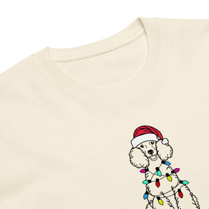 Santa Poodle T-shirt