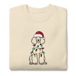 Load image into Gallery viewer, Santa Poodle Sweatshirt
