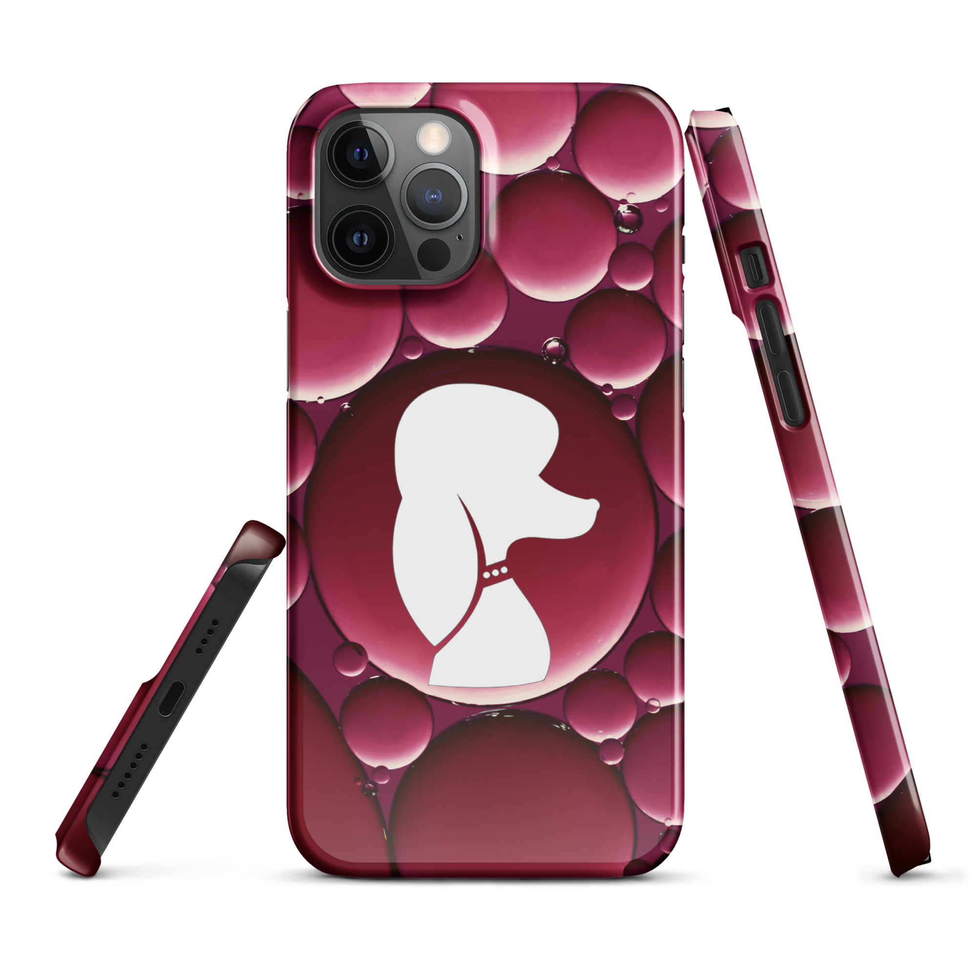 Poodle Bubble Snap case for iPhone®
