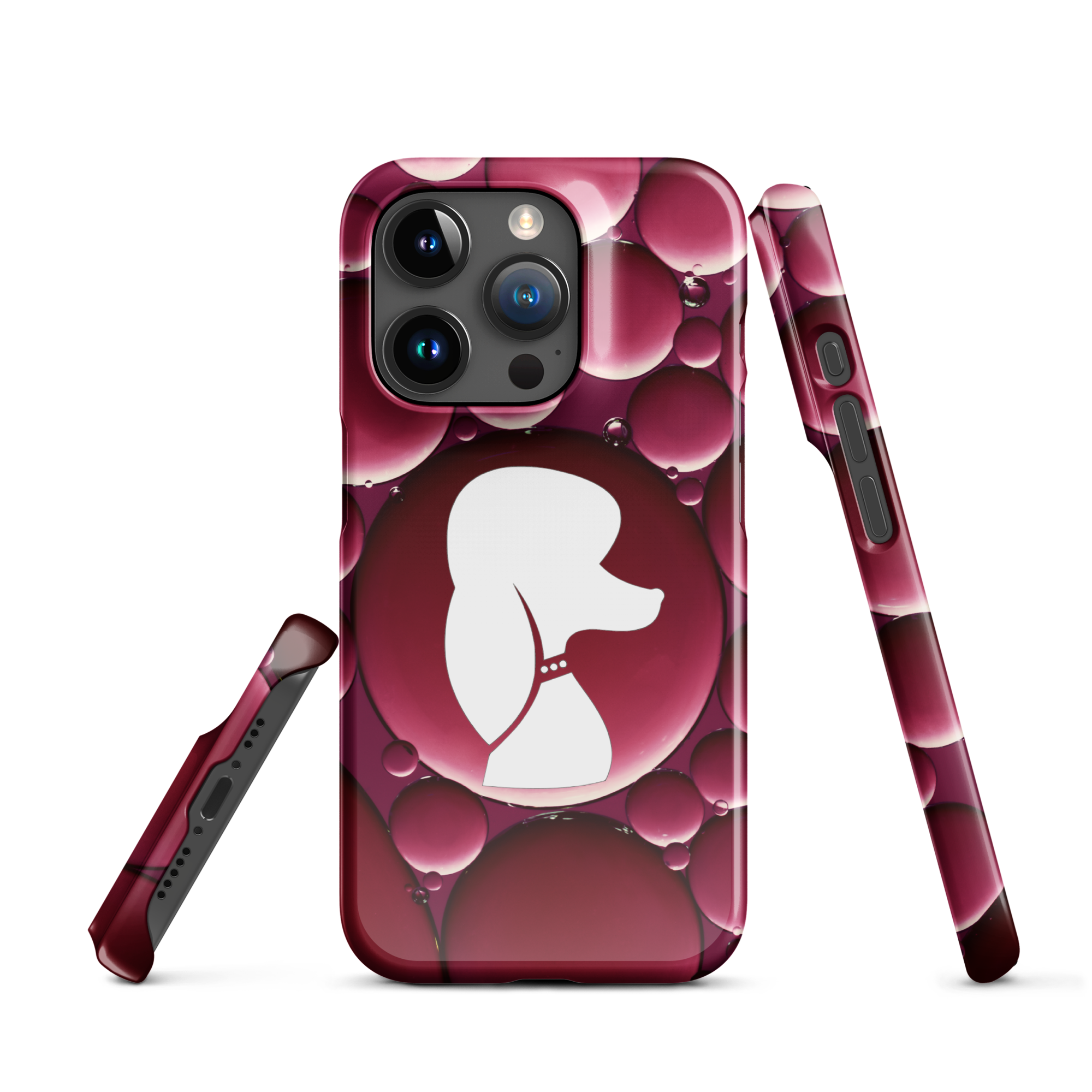 Poodle Bubble Snap case for iPhone®