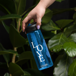 Poodle Love Water Bottle