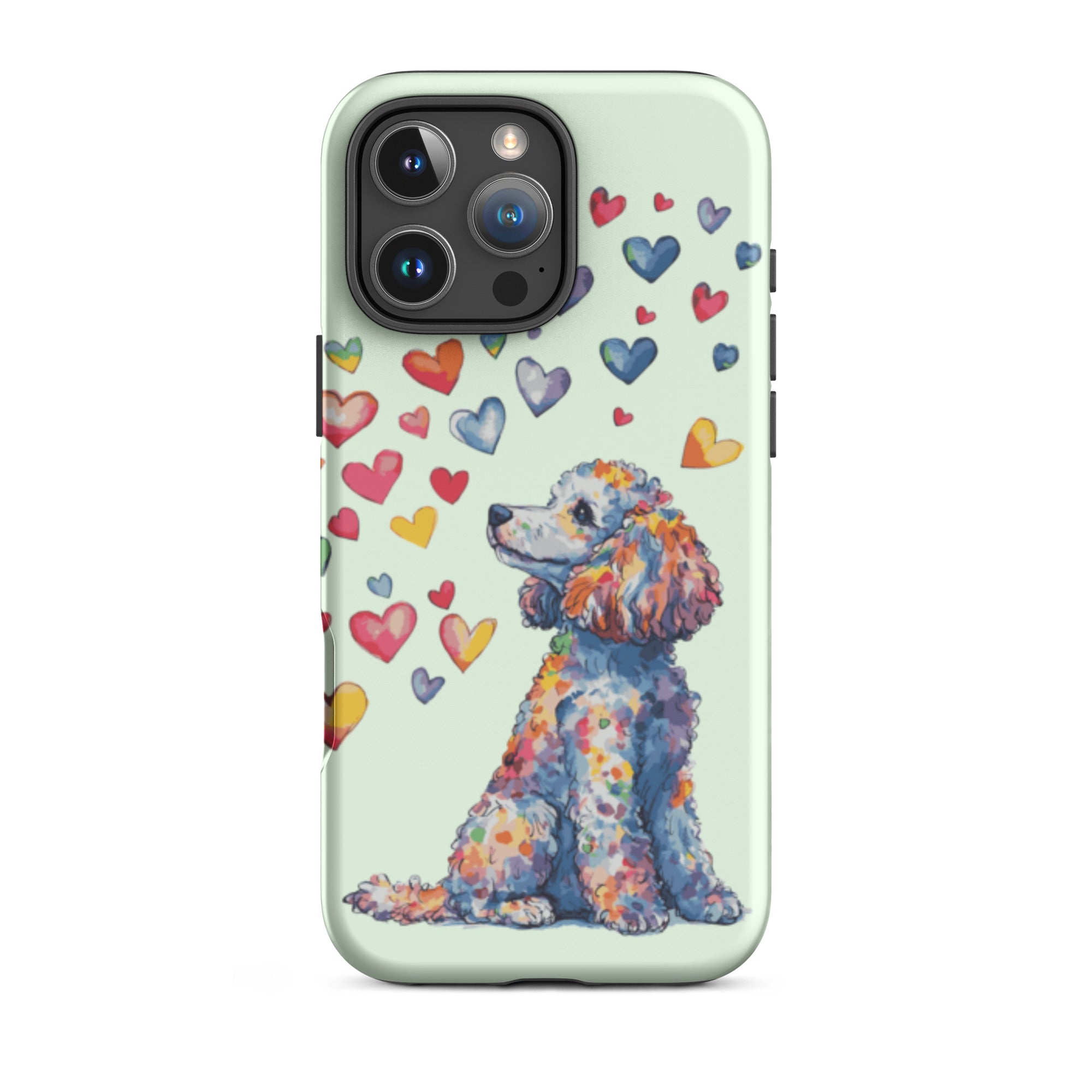 Standard poodle phone case