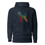 Load image into Gallery viewer, Typography Unisex Poodle Hoodie
