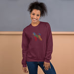 Load image into Gallery viewer, Poodle Unisex Typography Sweatshirt
