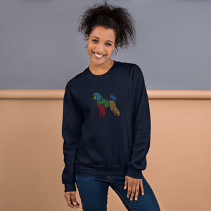 Poodle Unisex Typography Sweatshirt