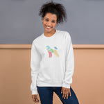 Load image into Gallery viewer, Poodle Unisex Typography Sweatshirt
