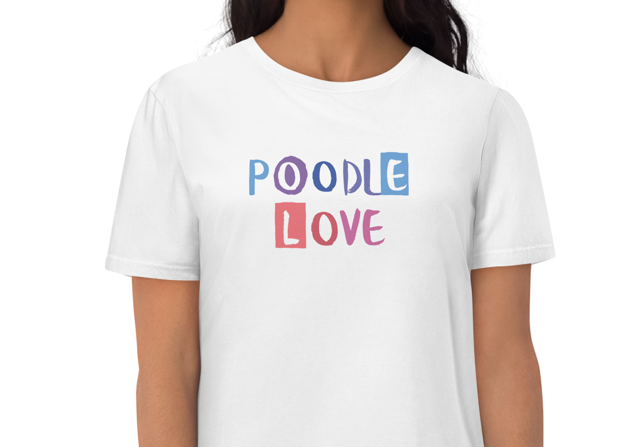 Unisex Poodle Love Tee