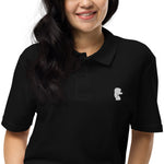 Load image into Gallery viewer, Poodle Embroidered Unisex Polo Shirt
