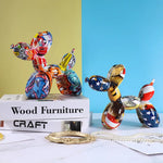 Load image into Gallery viewer, USA Flag Poodle Sculpture - Poodles World
