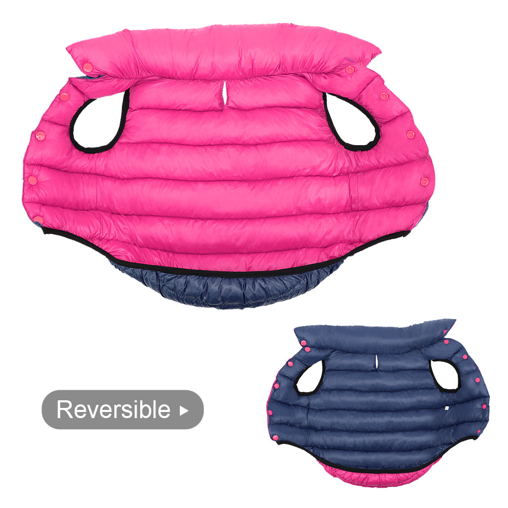 Poodle Reversible Waterproof Jacket