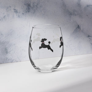 Wine Glass Poodle