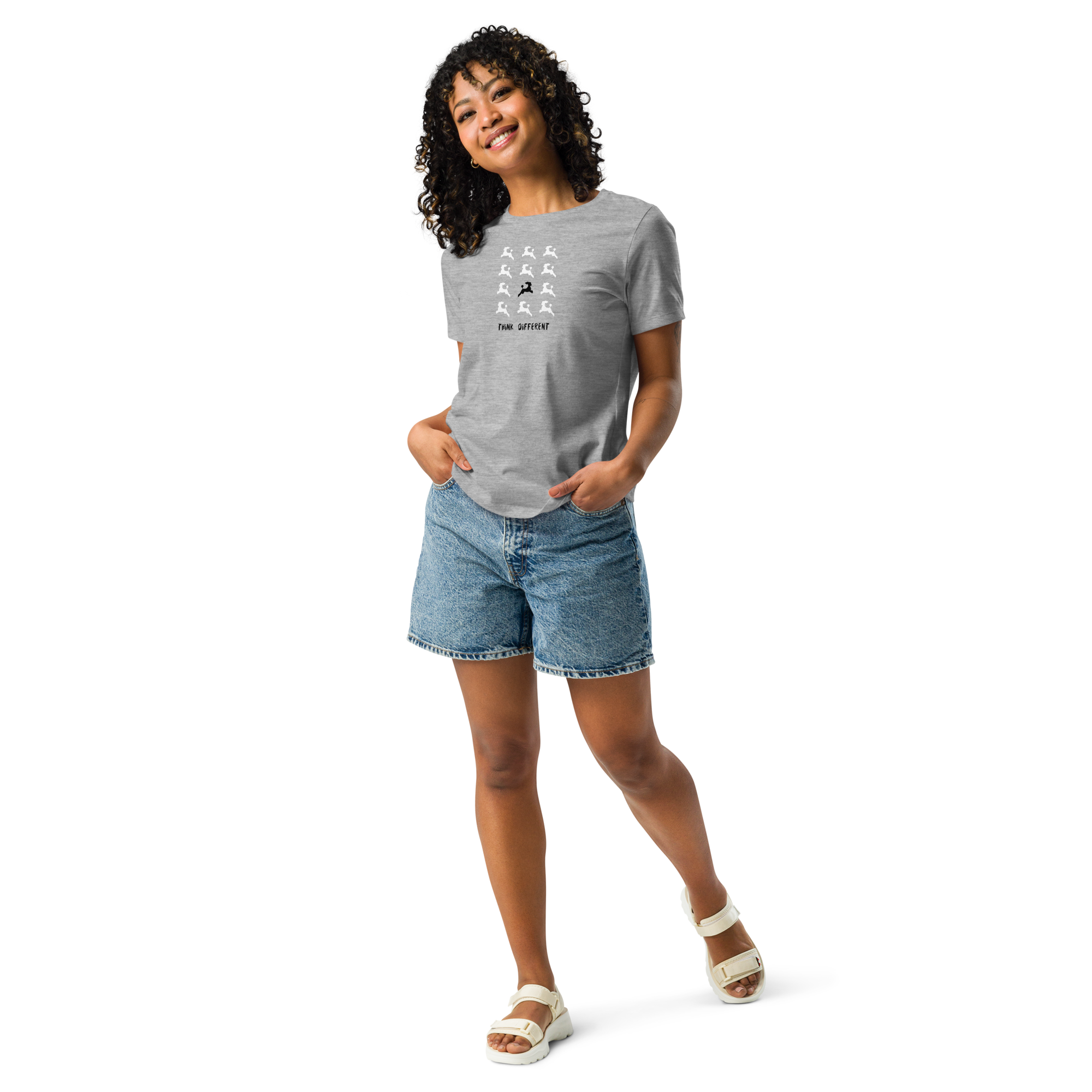 Poodle Think Different T-Shirt