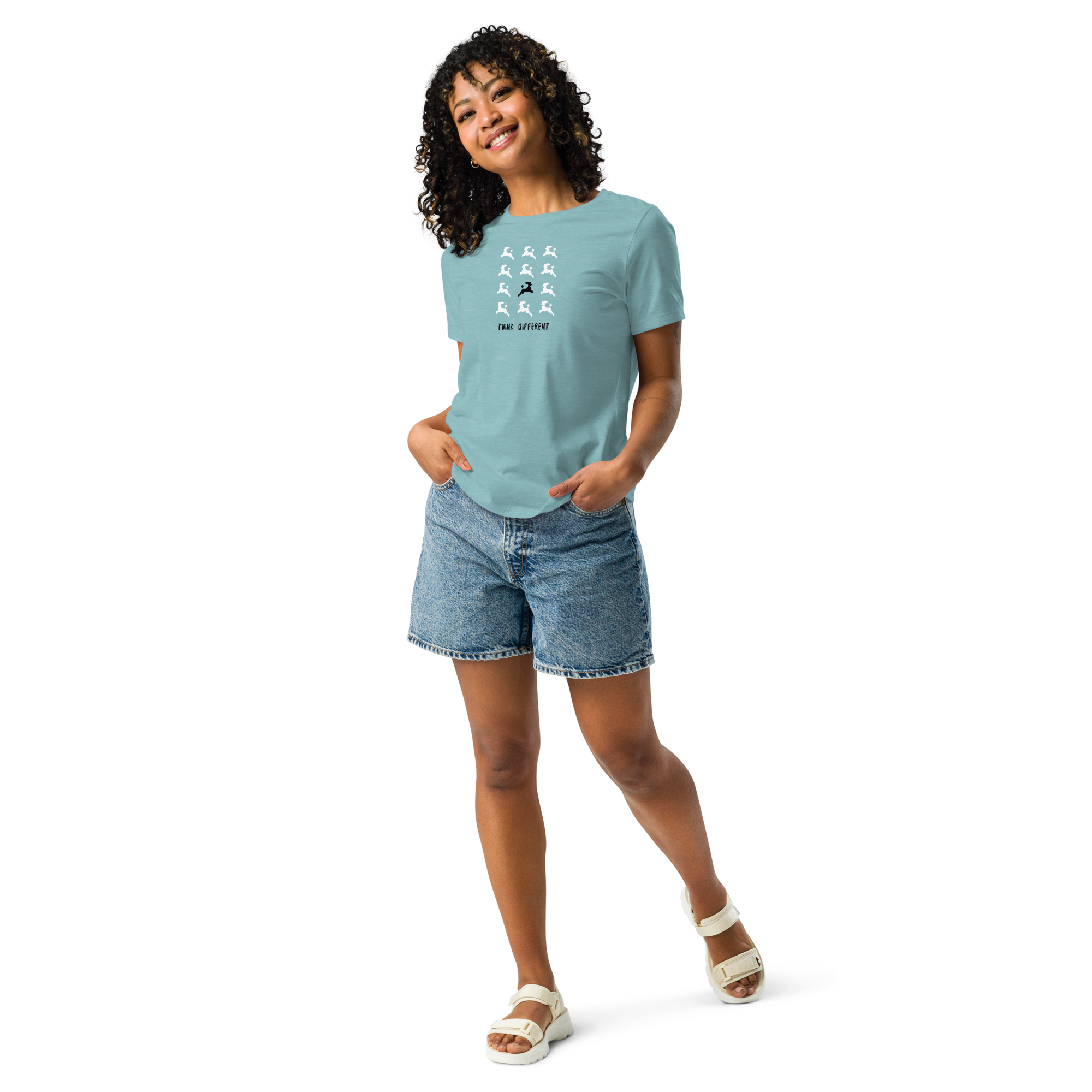 Poodle Think Different T-Shirt