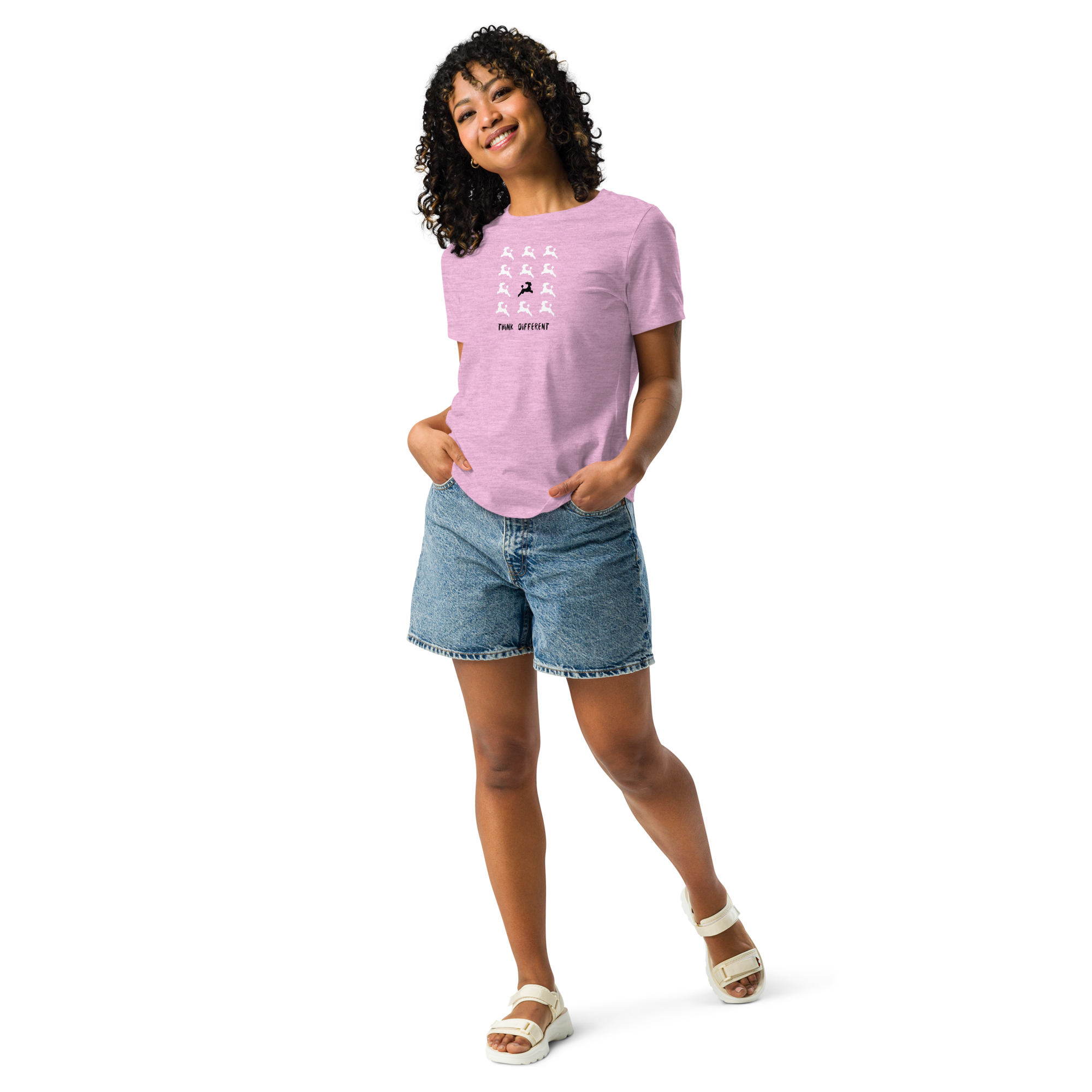 Poodle Think Different T-Shirt