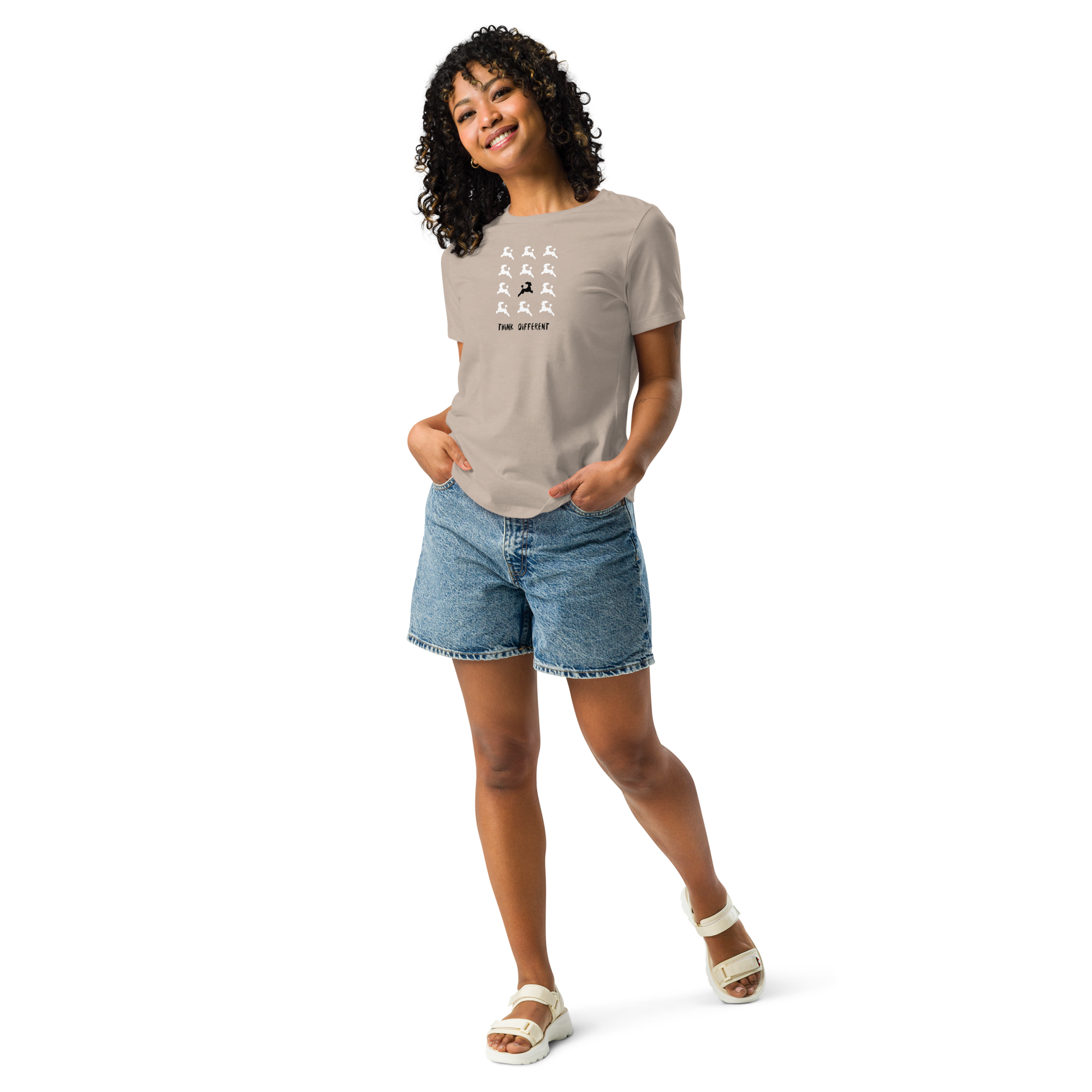Poodle Think Different T-Shirt