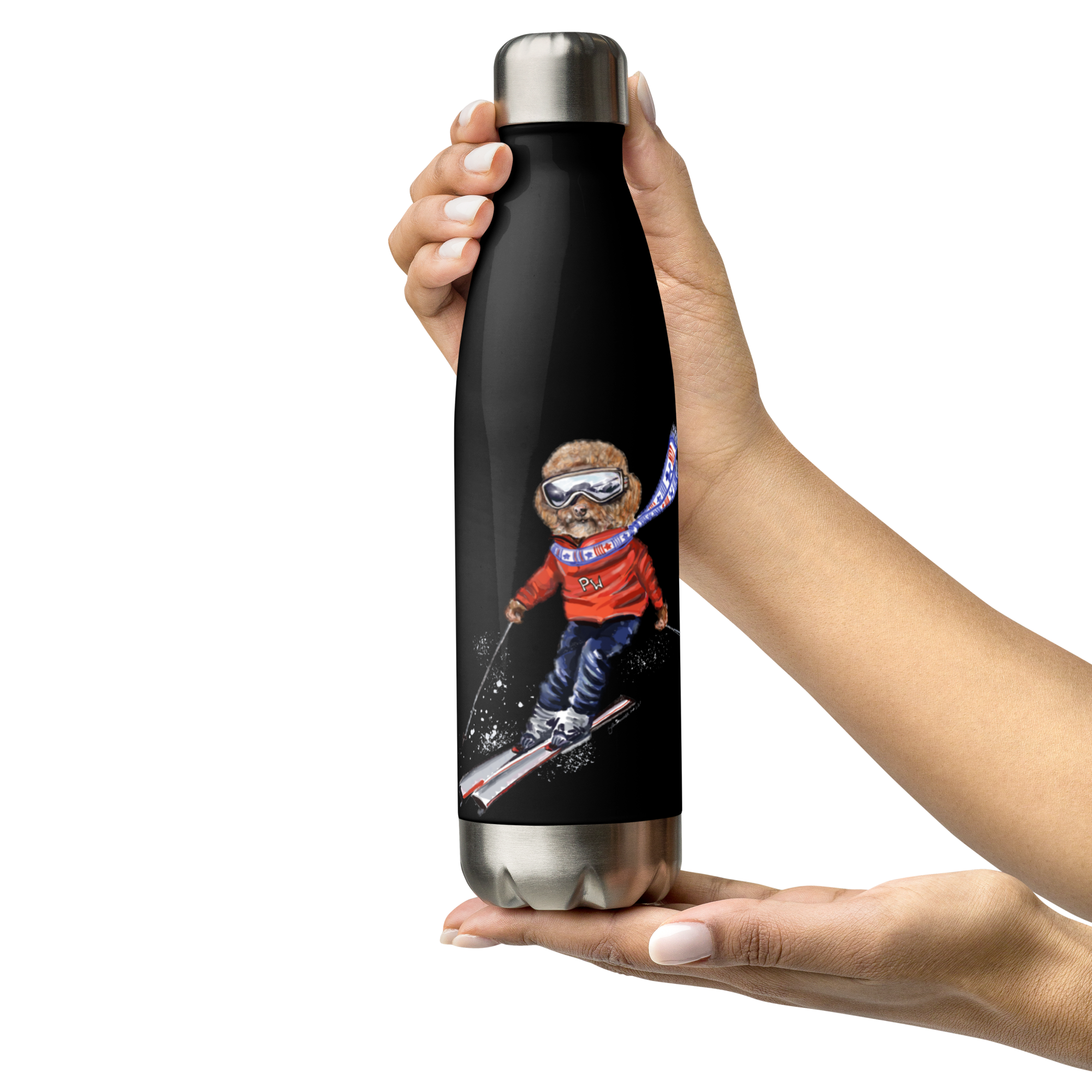 Poodle Stainless Steel Bottle