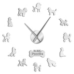 Load image into Gallery viewer, Poodle Wall Clock
