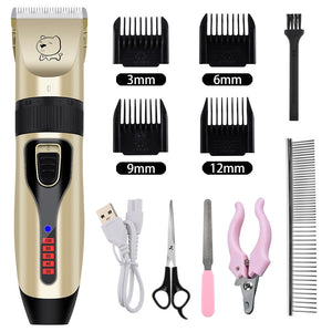 USB Rechargeable Poodle Grooming Kit