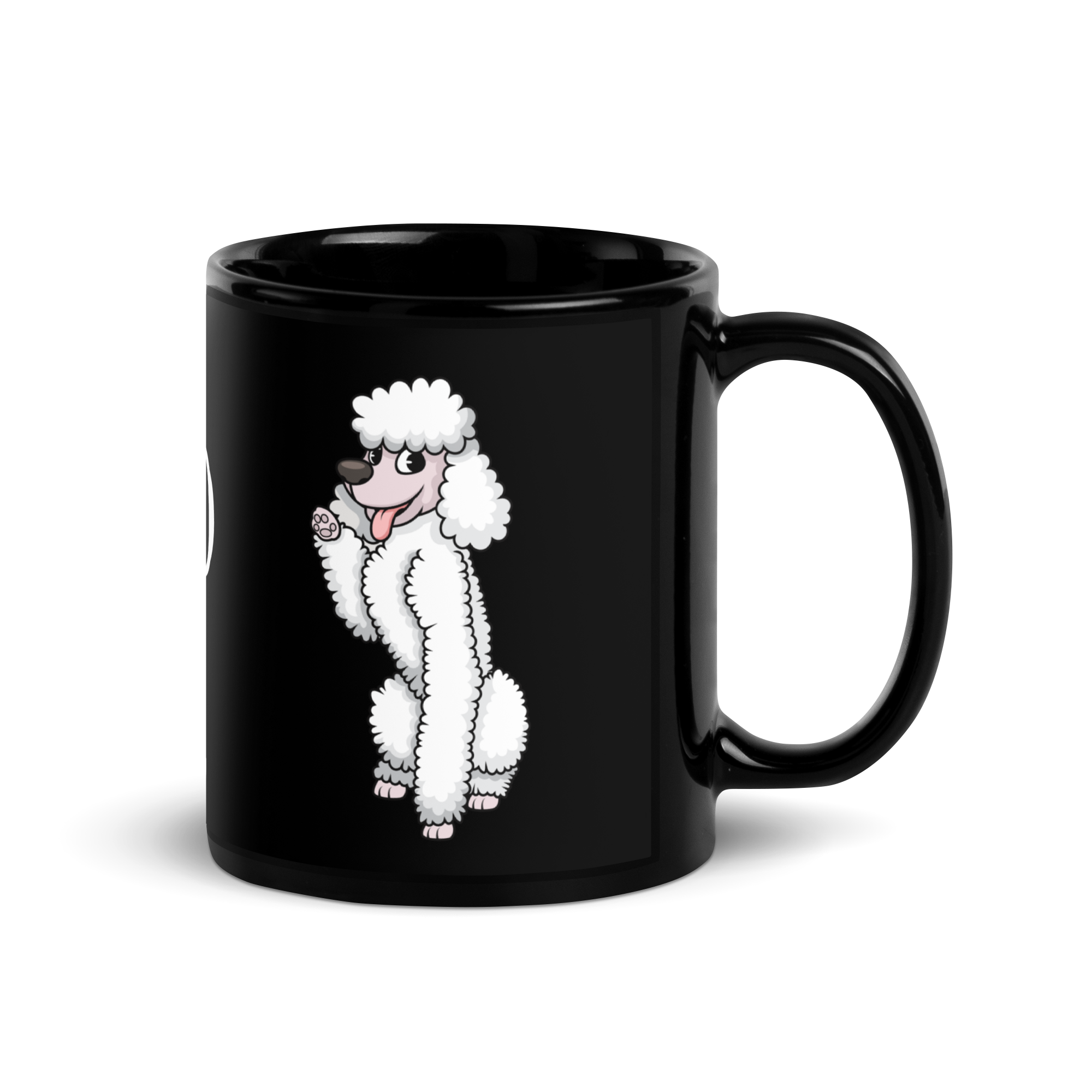Poodle Love Glossy Mug