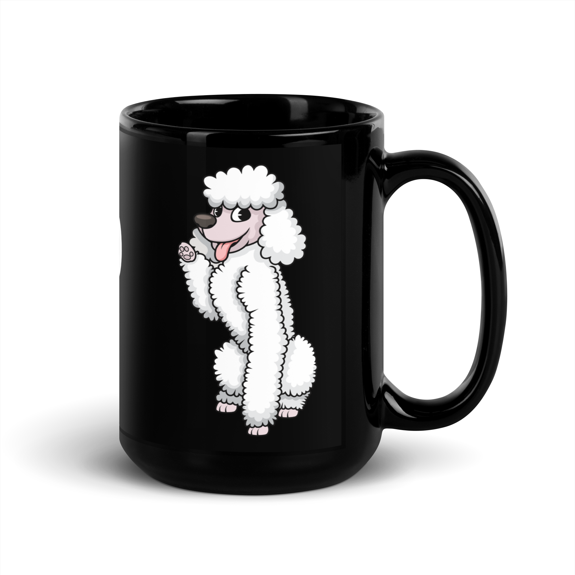 Poodle Love Glossy Mug
